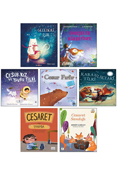 TÜRKİYE İŞ BANKASI KÜLTÜR YAYINLARI Cesur Fırfır Gecedeki Işık Endişeler Kükr...