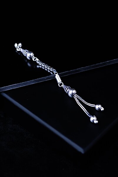 ENCİLİ SİLVER 925 проба срібний подвійний ланцюжок з деталізованим китицею дл...