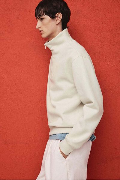 H&M Regular Fit Zip-top sweatshirt
