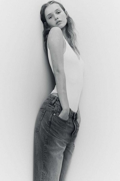 H&M Baggy Bootcut Regular Jeans