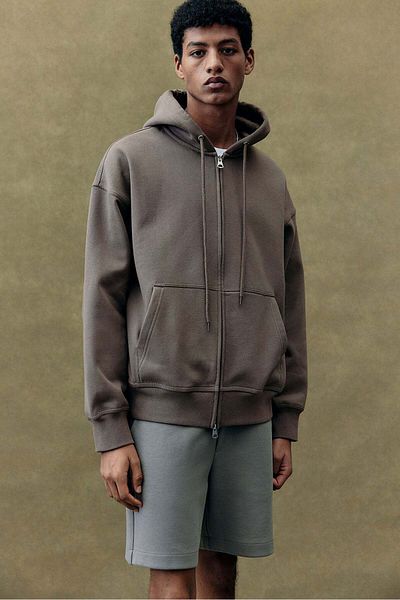 H&M Oversized Fit Zip-through hoodie