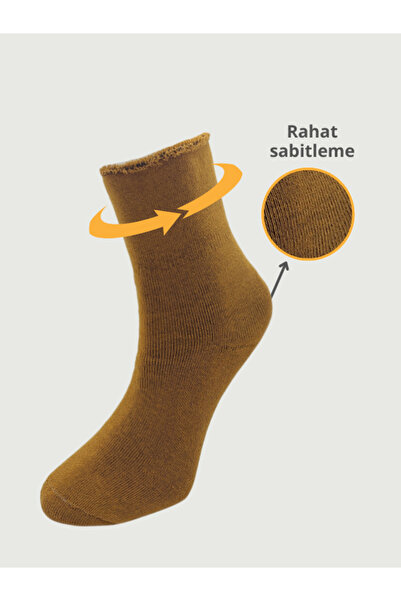 truyana 6 чифта памучни хавлиени нееластични, гъвкави, несвиващи диабетични чорапи