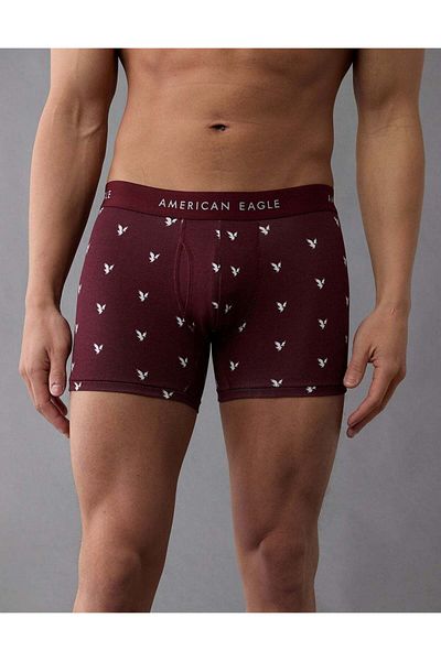 AMERICAN EAGLE سروال بوكسر كلاسيكي صغير للرجال من Aeo مقاس 4.5 بوصة