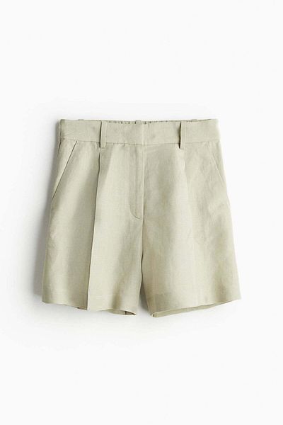 H&M Linen-blend Shorts