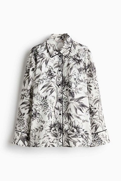 H&M Piping-detail Shirt