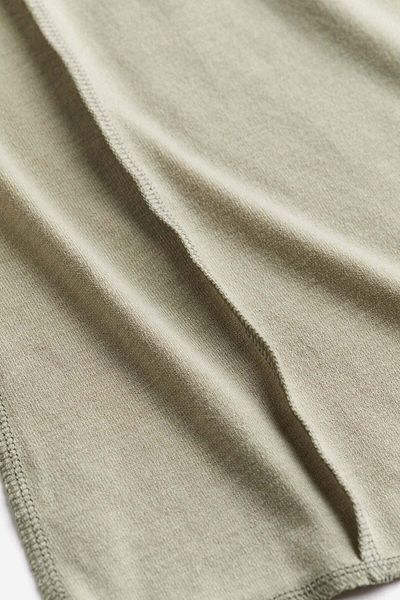 H&M Flatlock-seam long-sleeved top