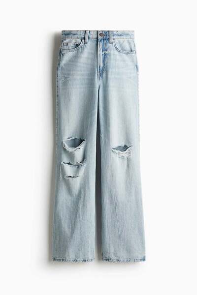 H&M بنطلون جينز واسع للغاية