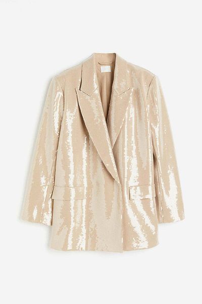 H&M Sequined blazer