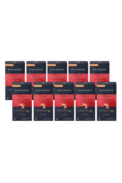Davidoff Nespresso Compatible Mix Capsule Coffee Set 30X10 Pieces