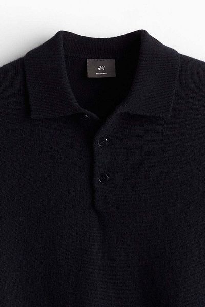 H&M Regular Fit Wool polo jumper