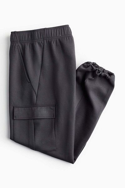H&M Regular Fit Sports cargo joggers in DryMove™