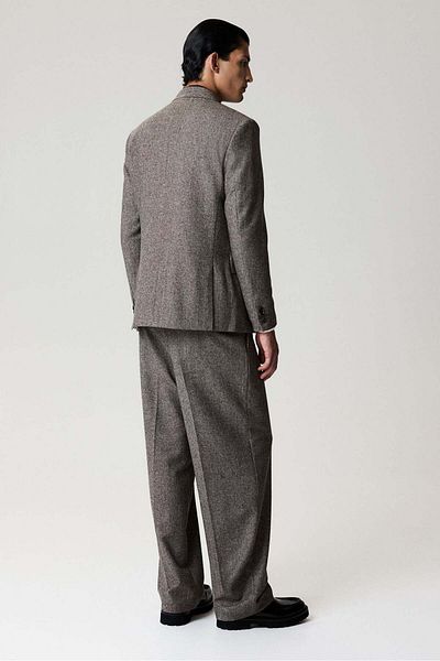 H&M Loose Fit Wool-blend trousers