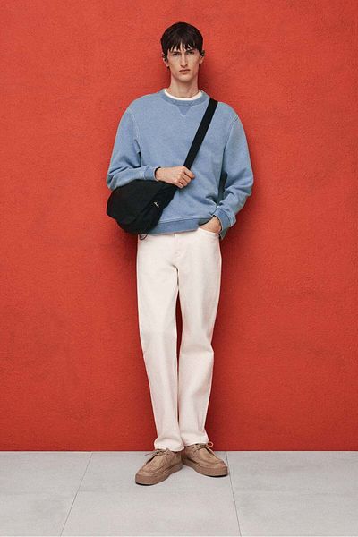 H&M Regular Fit Washed sweatshirt