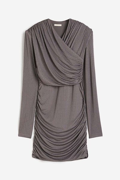 H&M Rhinestone-embellished dress