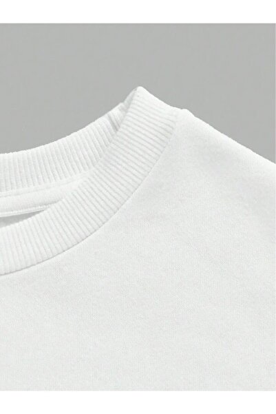 Massgai Unisex Kids Ronaldo 7 Μπλε εμπριμέ ειδική φόρμα αθλητικής φόρμας από βαμβακερό λαιμόκοψη