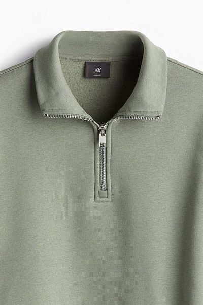 H&M Relaxed Fit Zip-top sweatshirt