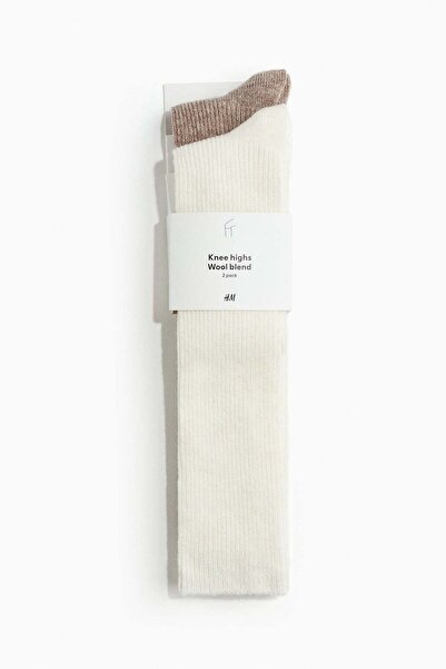 H&M 2-pack knee-high socks