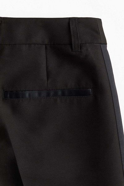H&M Crease-leg tuxedo trousers