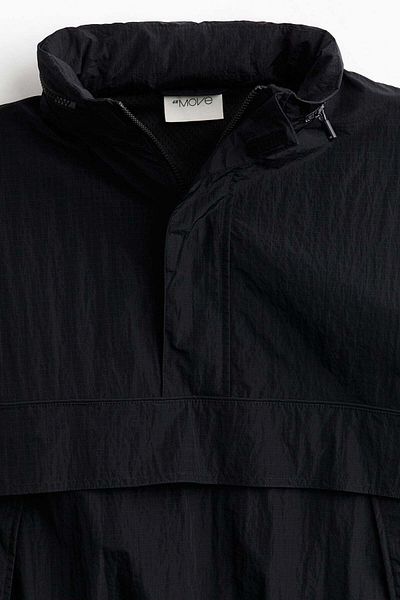 H&M سترة أنوراك من النايلون فضفاضة