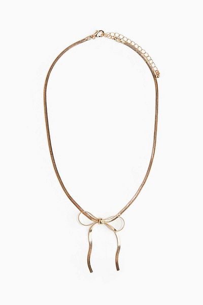 H&M Bow-detail necklace