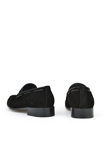 Ziya Чоловічі чорні класичні черевики з натуральної шкіри - 151985Z1001