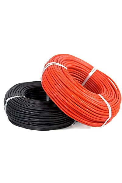 ÖZEY SOLAR 1000+1000 METRE 6MM SOLAR KABLO (KIRMIZI+SİYAH)