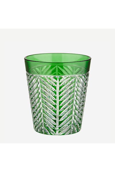 CHIARA ALESSI Lanza Green Glass Water Glass 345 ml