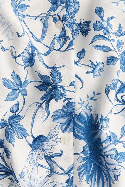 H&M Crêpe shirt