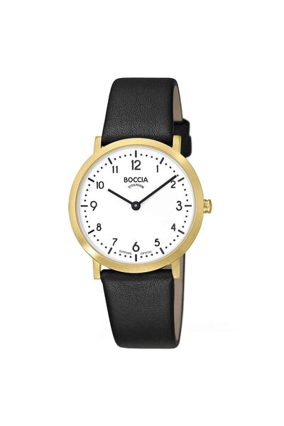 Boccia Γυναικείο Ρολόι 3335-02, Quartz, 34mm, 5atm