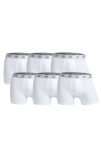 Cristiano Ronaldo CR7 CR7 Herren Boxer Shorts, 6er Pack - Trunks, Organic Cotton Stretch