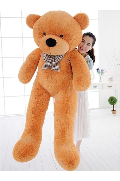 Princess Bear 170 cm Brown Bear Plush Gift - 100% Domestic