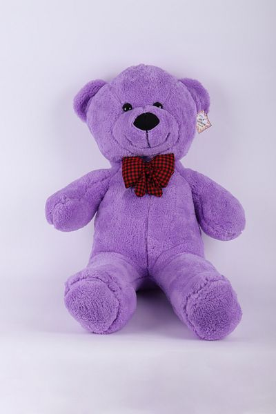 Princess Bear 100% Fiber 80 cm Plush K Native Production with Bow Tie