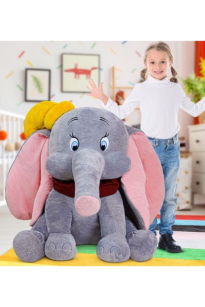 Princess Bear Cute Big Eared Elephant (100% Domestic)