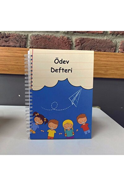 TUOR Ödev Defteri / Mavi Defter  / Okul Defteri / Çocuk Defteri / Konsept Defter