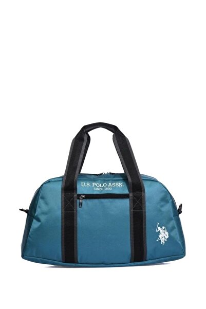 U.S. Polo Assn. Αδειοδοτημένη τιρκουάζ τσάντα ταξιδιού unisex PLDUF23826