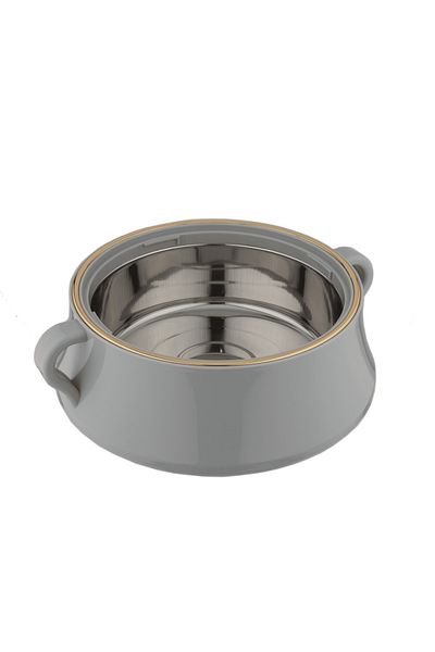 ALSAIF Midas Hotpot With Two Handles ,colour: Grey, Size:0.5,1,1.5liter