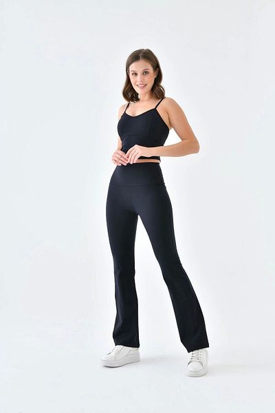 EMNY Yüksel Waist Supporting Spanish Leg Tights