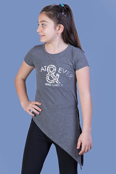 Toontoy Τ-shirt για κορίτσια What Baskı