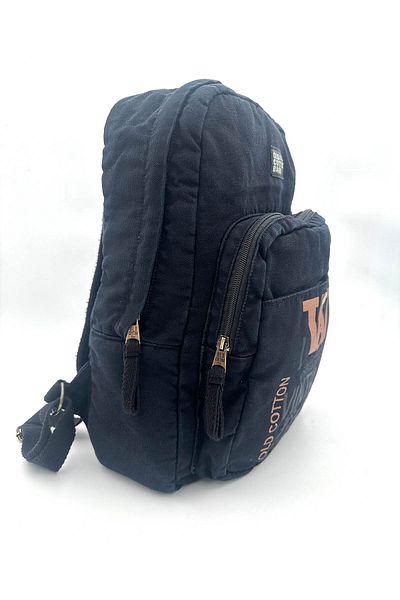 Old Cotton Unisex Casual Backpack - Σχολείο, Ταξίδια, Laptop, Αθλητισμός, Καθημερινή χρήση - Βαμβακερό καμβά