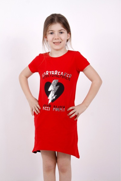 Toontoy Rochie pentru fetiță - Keep Away cu imprimeu