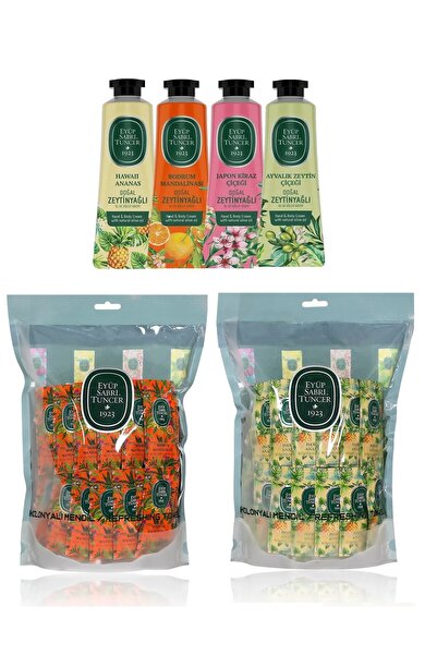 Eyüp Sabri Tuncer EYÜP SABRİ TUNCER ZEYTİNYAĞLI KREM SERİSİ 50 ML X 4, ISLAK ...