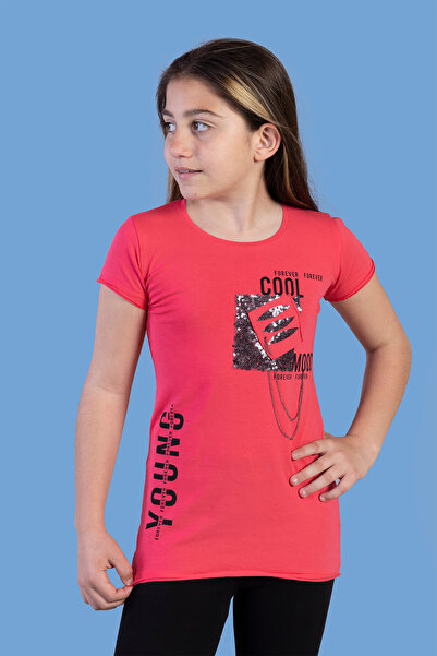 Toontoy Fată de tricou ani, cu sânul laser croială