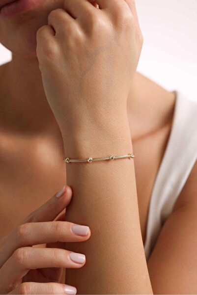 Bayar Gold 14 Ayar Altın Dorikalı Kalze Bileklik