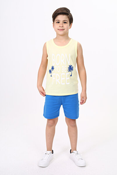 Toontoy Free Printed Shorts Set for Boys