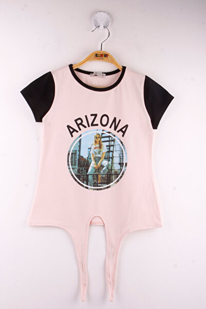 Toontoy Tricou Superior B cu imprimeu pentru fetiță