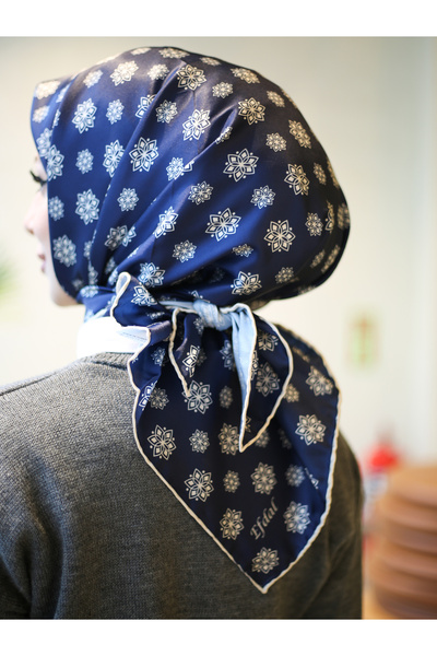 efdal şal eşarp Μονόγραμμα μοτίβο Twill κασκόλ