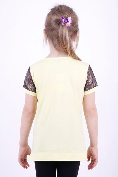 Toontoy Girl - Mesh Printed T-Shirt