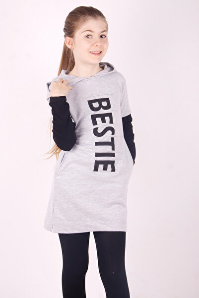 Toontoy Φόρεμα με κουκούλα για κορίτσια Bestie με τύπωμα