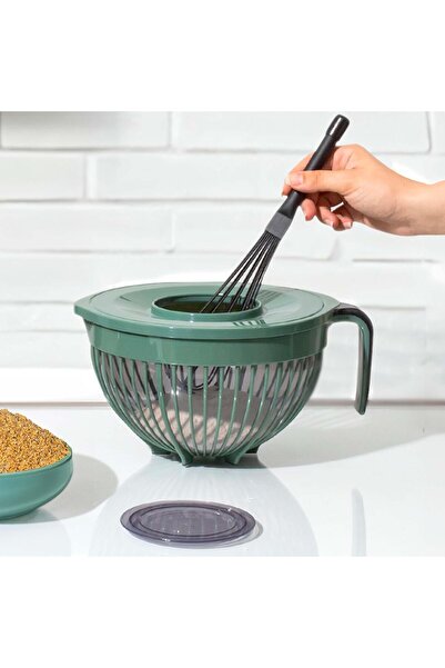 SELKA HOME 3000 Ml Mixer Bowl with Lid