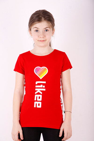 Toontoy Fată - Tricou Likee cu imprimeu